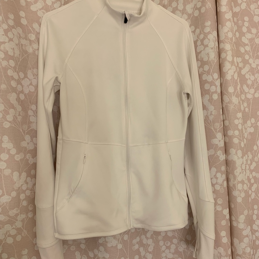 White Fila jacket